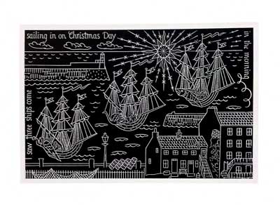 Gregory Place, St Andrew Xmas card