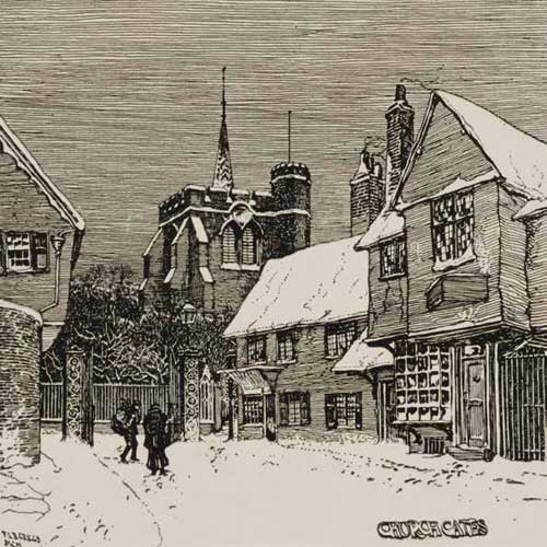 CC800 - Church gates Hitchin