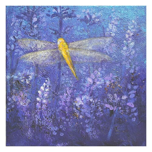 Summer's violet perfume