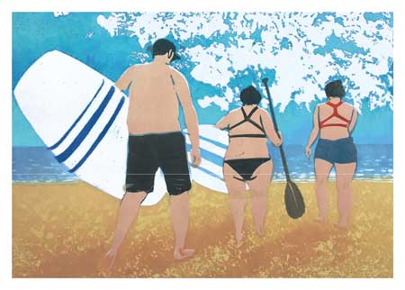 Going paddle boarding