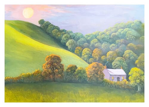 small house by the wood
