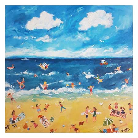A Happy Day at the Beach