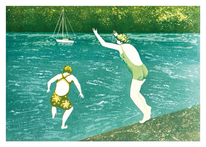 Jumping in
