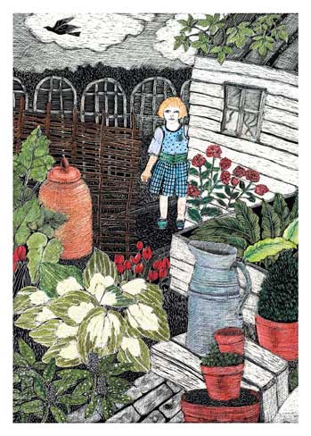 In my grandad's garden