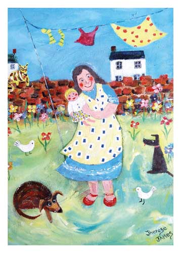 A Mother's love greeting card
